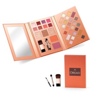 Nymph All-in-One Makeup Kit for Women 24 Eyeshadows Lipgloss Blushes Compact