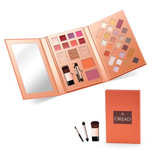 Nymph All-in-One Makeup Kit for Women 24 Eyeshadows Lipgloss Blushes Compact