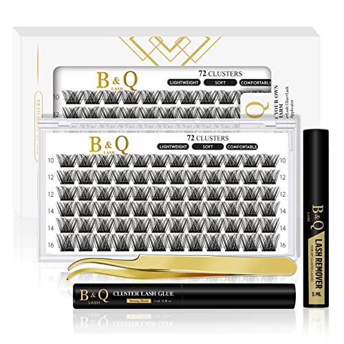 B34 Professional DIY Lash Extension Kit with Individual Lashes and Glue Remover