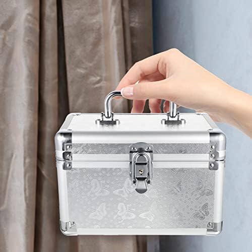 FOMIYES Portable Makeup Case with Mirror, Adjustable Dividers, and Large Storage for Artists - Image 7