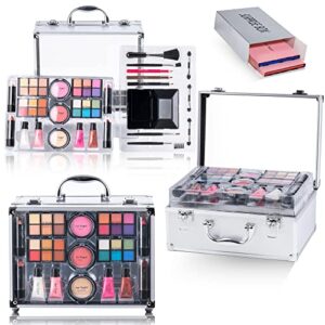 Hot Sugar All-in-One Makeup Set for Teen Girls Ages 10-12, Beginner Gift Kit