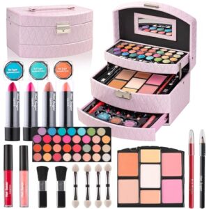 Hot Sugar All-in-One Pink Makeup Kit for Teens 10-16, Beginner Friendly