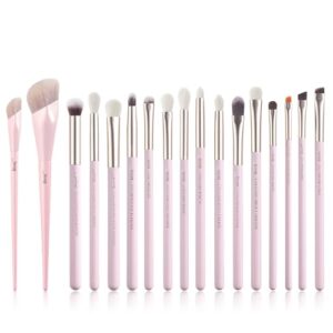 Jessup Pink 2-Piece Professional Makeup Brush Set T497 & T294 Eyeshadow Brushes