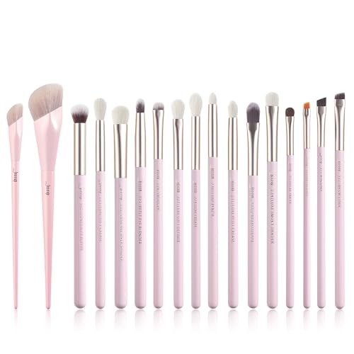 Jessup Pink 2-Piece Professional Makeup Brush Set T497 & T294 Eyeshadow Brushes