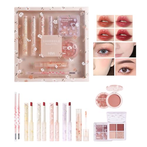 LAMUSELAND 8-Piece All-in-One Makeup Kit Women's Set Beginners Pros Gift