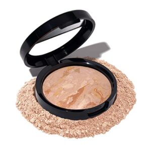 Laura Geller Baked Balance-n-Brighten Color Correcting Powder Foundation Fair Shade 0.35 oz Demi-Matte