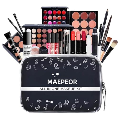 MAEPEOR 24-Piece All-in-One Makeup Kit Beginners and Pros Multi-Purpose Set