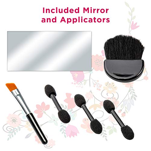 41-Color Eyeshadow Makeup Kit Gift Set with Glitters, Liners, Lipsticks, Blushes, and Mirror - Image 6