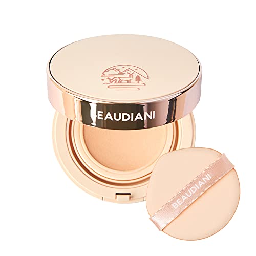 Light Beige Mesh Tight Up Cushion Foundation 02 Natural Glow 15g Sweat-Proof