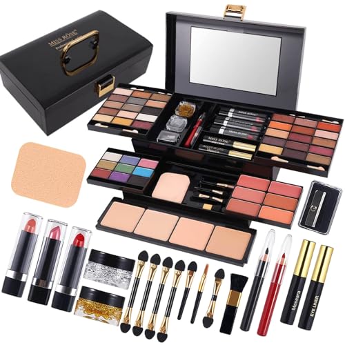 MISS ROSE M 58 Color Professional Makeup Palette Full Kit for Women and Girls 58 Shades