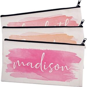 Personalized Medium Makeup Bag Organizer Case for Special Occasions