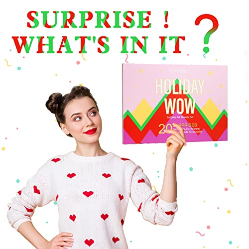 PHOEBE Teenage Girl's All-in-One Makeup Advent Calendar with Lip Gloss, Foundation, and Extras - Image 3