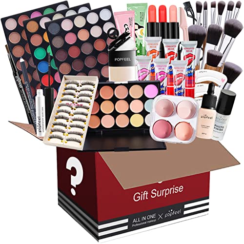 12-Piece Professional Makeup Kit for Women with Makeup Bag and Essential Cosmetics