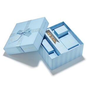 Something Blue 8 Piece Bridal Makeup Brush Set with Kabuki and Sponge