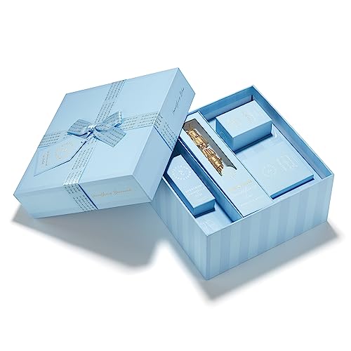 Something Blue 8 Piece Bridal Makeup Brush Set with Kabuki and Sponge