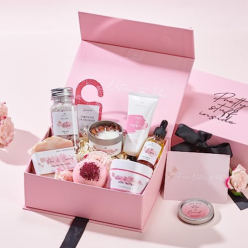 Spa Gift Basket for Women - Relaxing Self-Care Package for Mom, Sister, Wife, or Auntie - Image 2