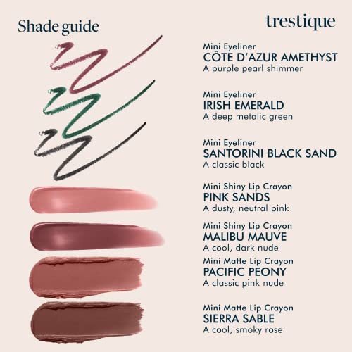 Trestique Mini Eye and Lip Makeup Set Travel Size for Effortless On-the-Go Application - Image 4