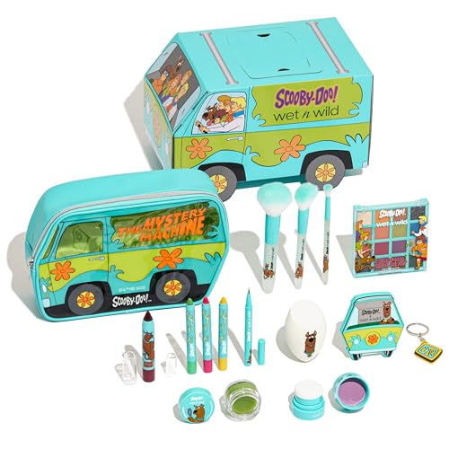 Wet n Wild Scooby Doo Limited Edition Makeup PR Box Set with Brushes, Palettes, and Lip Glosses