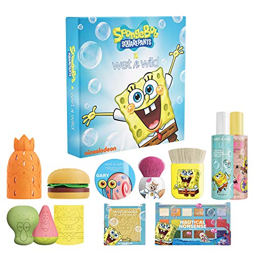Wet n Wild SpongeBob Squarepants Makeup Collection PR Box Set with Brushes Sponges and Palettes