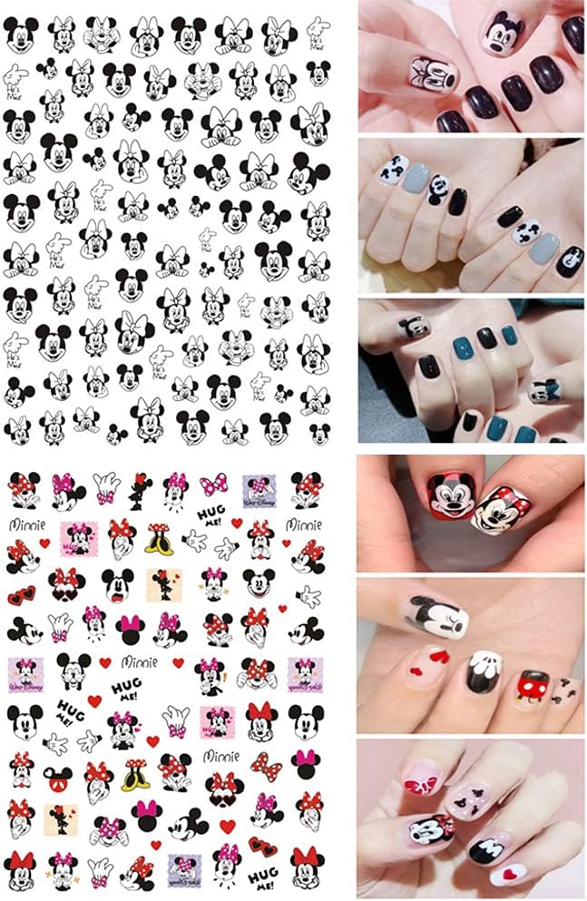 3D Cute Cartoon Nail Art Stickers - Self-Adhesive Decals, 6 PCS - Image 4