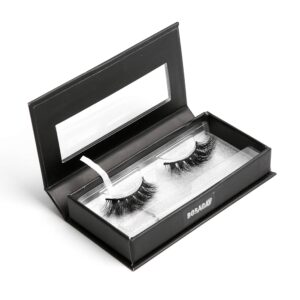 3D Mink Eyelashes No. 002-BORACAY - Dramatic, Comfortable, Reusable in Luxury Box