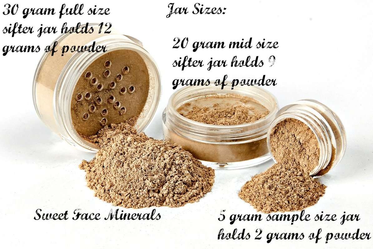 $40 SPECIAL (LIGHT & FAIR 1) Full Size Mineral Makeup Kit Foundation Concealer Bare Face Matte Set - Image 4