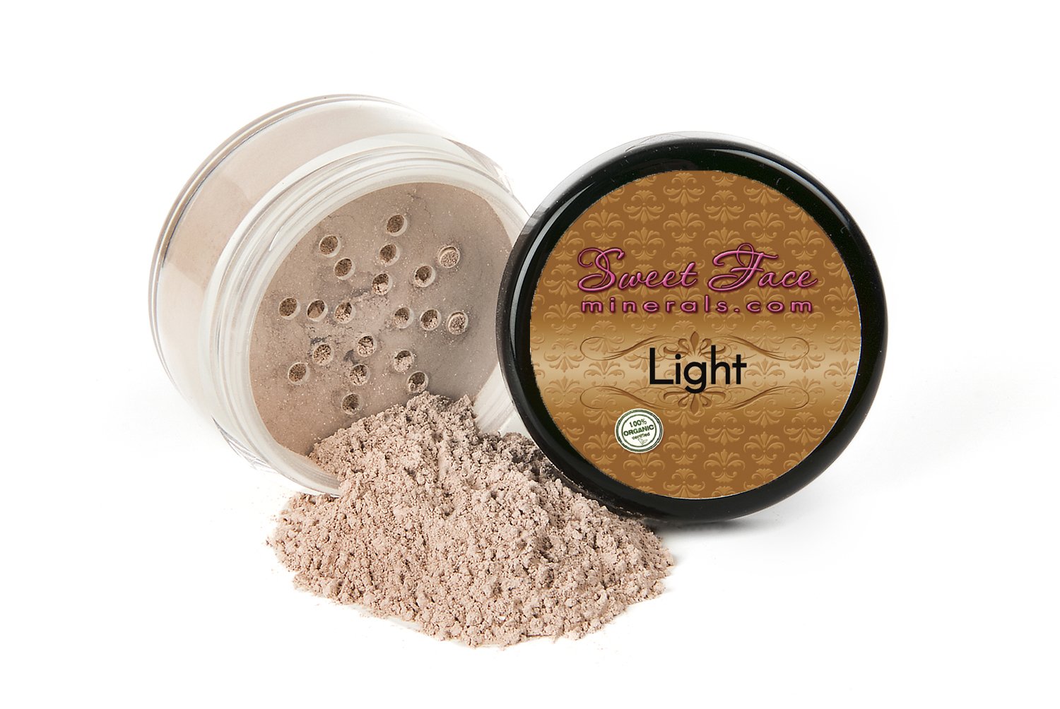 $40 SPECIAL (LIGHT & FAIR 1) Full Size Mineral Makeup Kit Foundation Concealer Bare Face Matte Set - Image 2