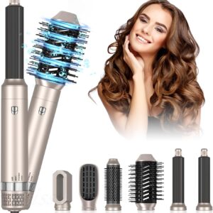 6 in 1 Gold Multifunction Air Styler & Hair Dryer Brush