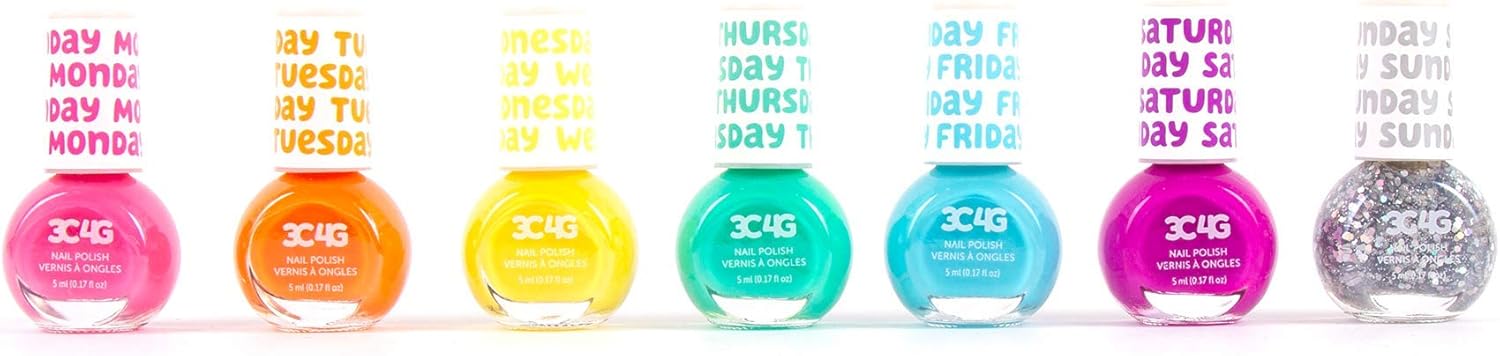 7 Non-Toxic Nail Polish Set for Girls 8+ - Fun DIY Manicure Kit - Image 7