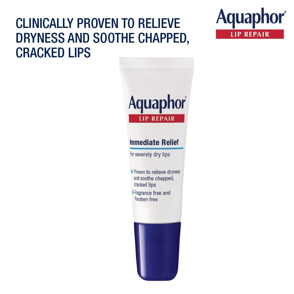 Aquaphor Lip Repair Ointment - .35 oz for Long-lasting Moisture & Chapped Lips - Image 9
