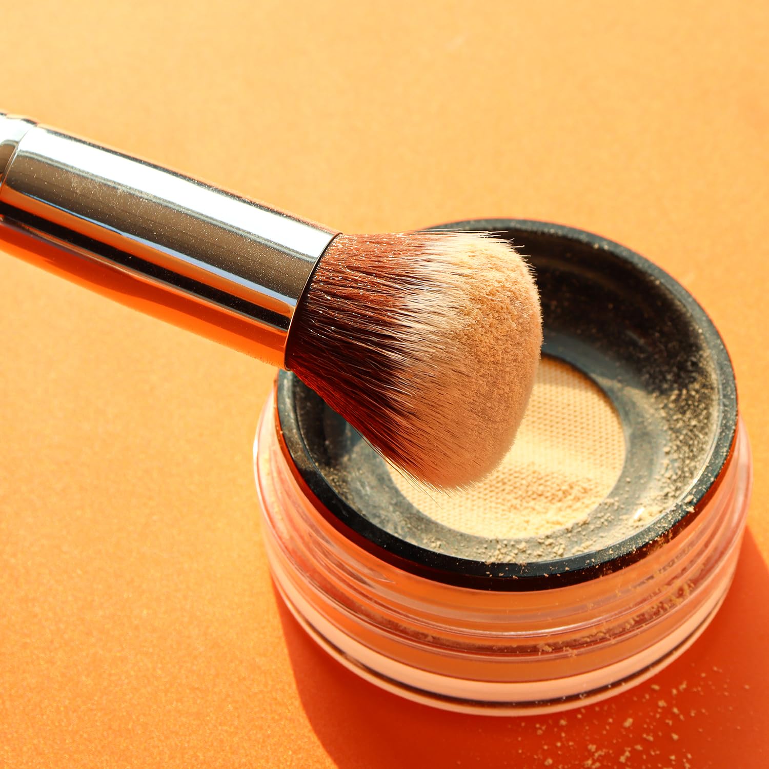 BEAKEY Professional Makeup Brush Set with 2 Blending Sponges for Face and Eyes - Image 8