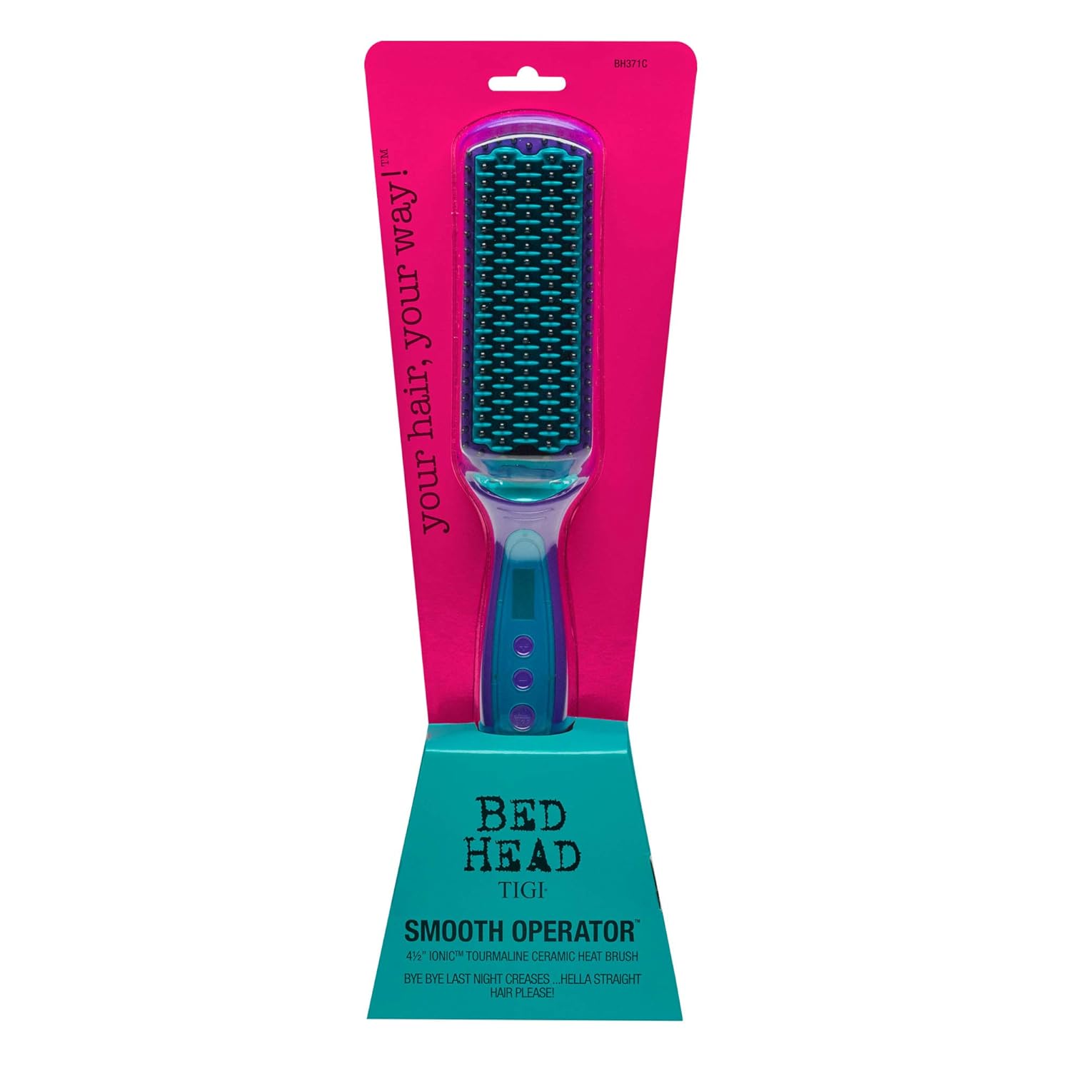 Bed Head Smooth Operator Straightening Styling Brush | Detangle and Straighten Hair, (4-1/2 in) - Image 6
