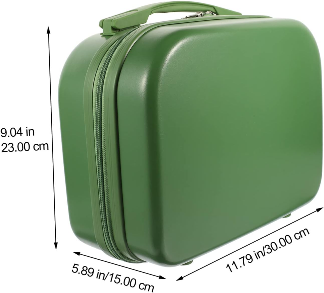 Box Mini Cosmetic Case Makeup Carrying Case Makeup Bag for Travel Mini Makeup Kit Travel Makeup Brush Small Portable Makeup Bag Small Toiletry Bag Mini Toiletry Bag Green PC - Image 6