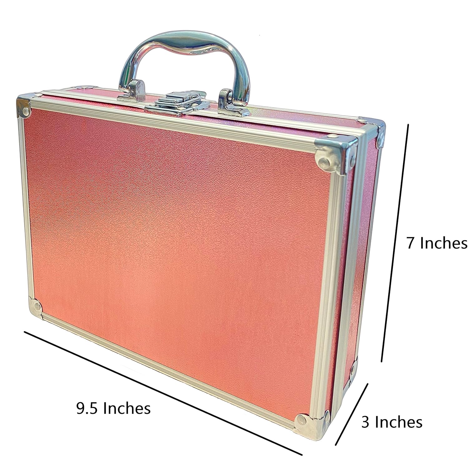 BR Carry All Trunk Makeup Kit: Eyeshadow, Eyeliner, Lipstick in Clear Case - Image 5