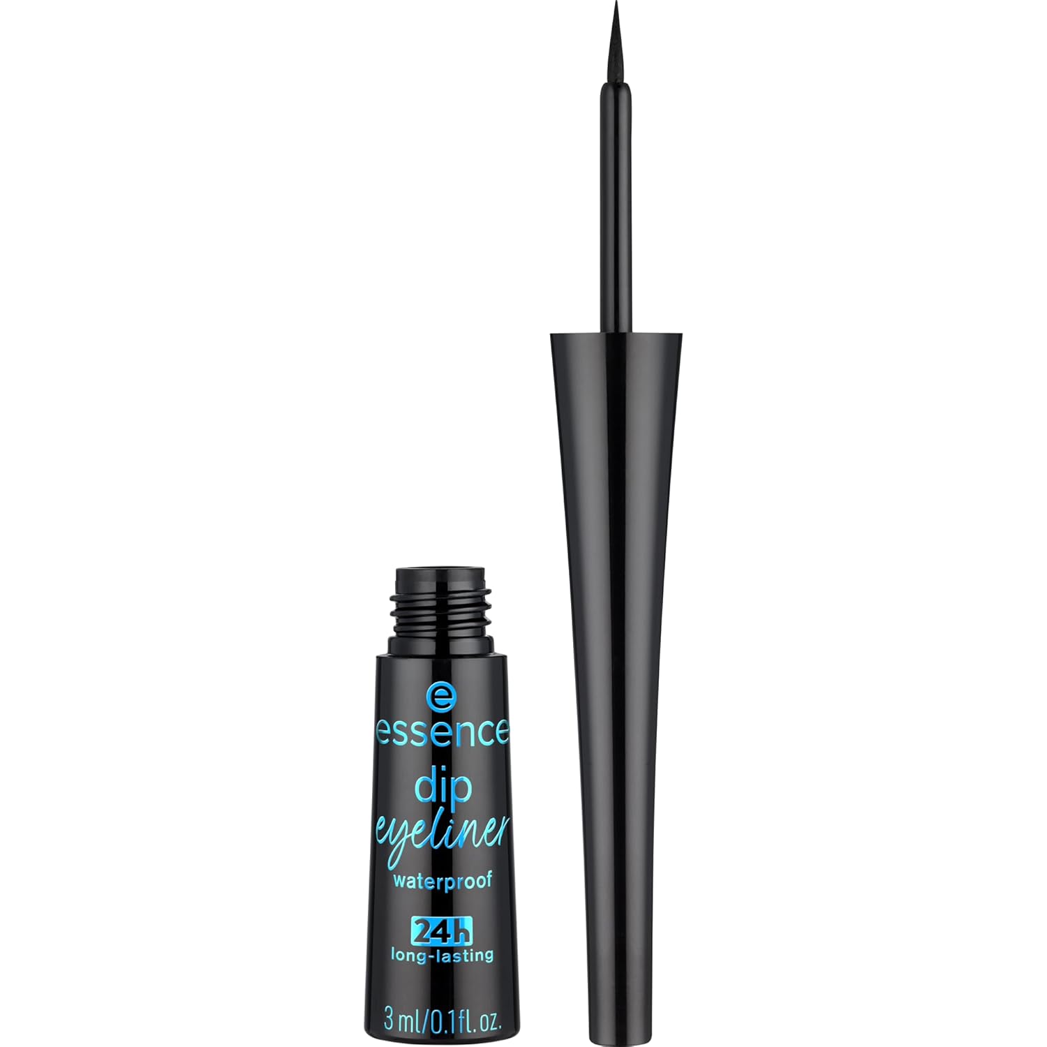 Essence Waterproof Dip Eyeliner | 24H Long-Lasting, Deep Black, Vegan & Cruelty-Free