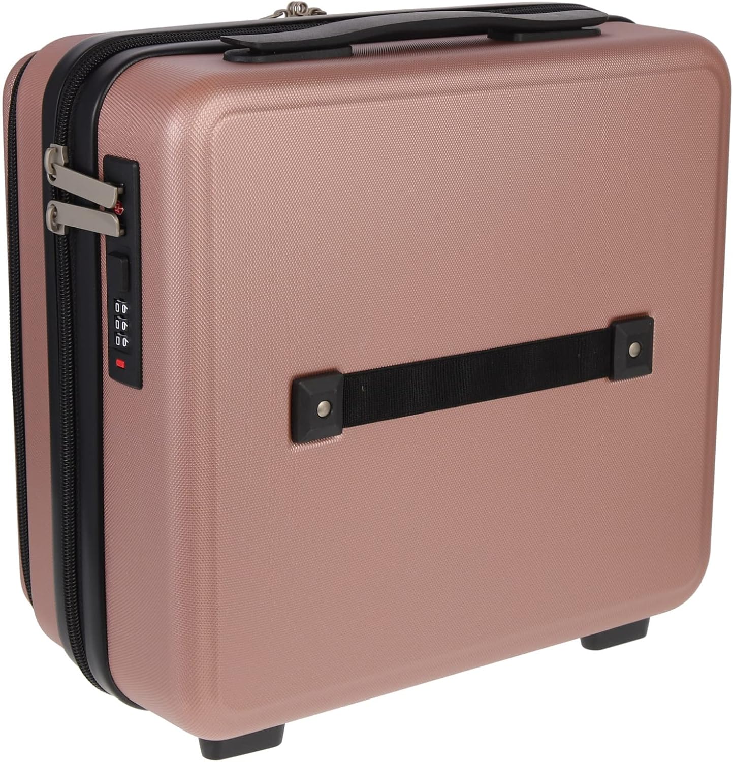 Rose Hard Shell Cosmetic Case Organizer Bag for Travel, 31x28cm