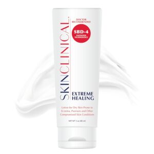 Fast-Absorbing, Non-Sticky Lotion for Eczema & Psoriasis, 3 Oz, Fragrance-Free