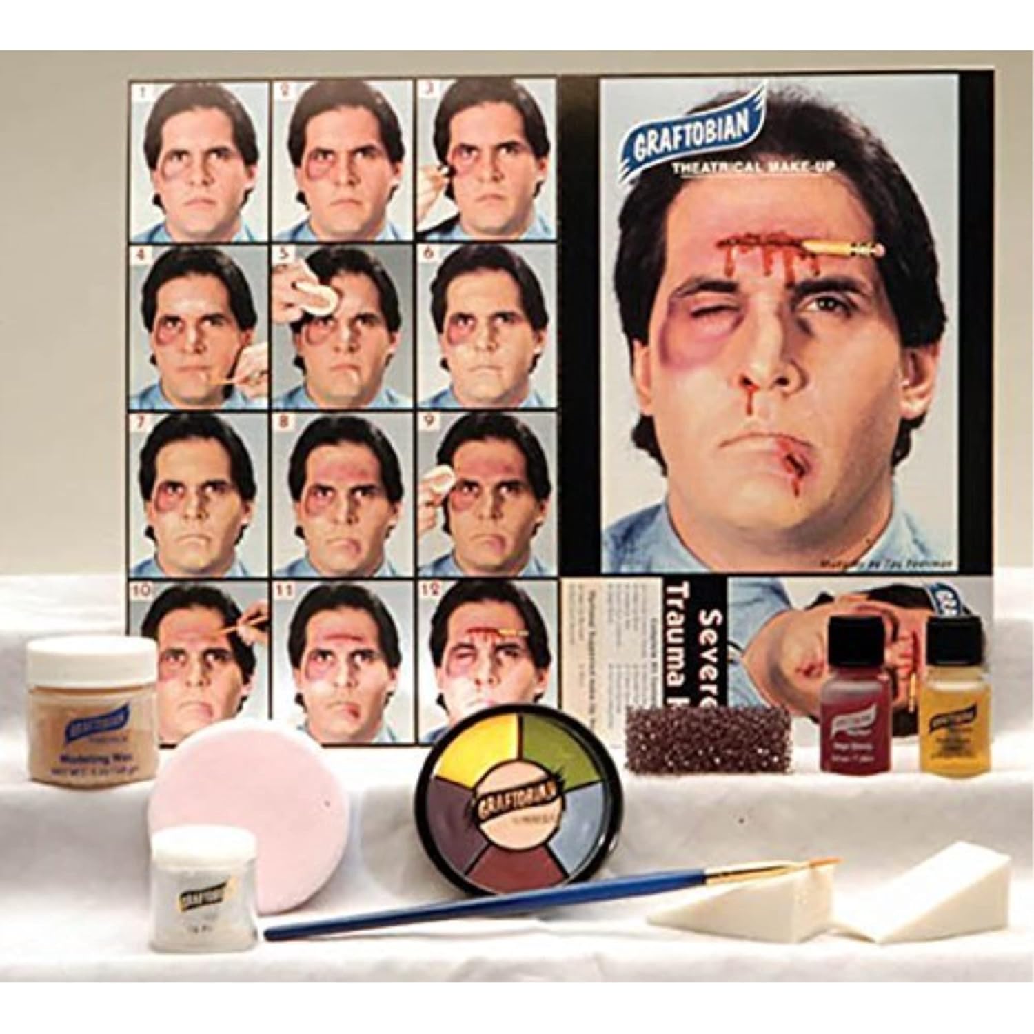 Graftobian Severe Trauma Special Effects Professional Makeup Kit