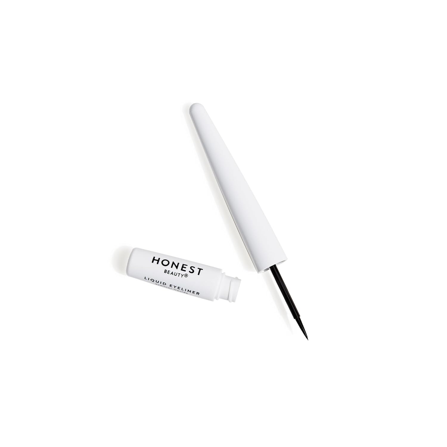 Honest Beauty Vegan Liquid Eyeliner - Smudge-Proof, Hypoallergenic, Black, 0.58 fl oz