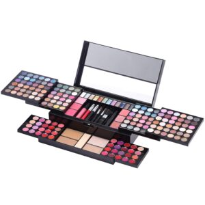 Hot Sugar 182-Color All-in-One Makeup Kit for Women & Teens - Black Gift Set
