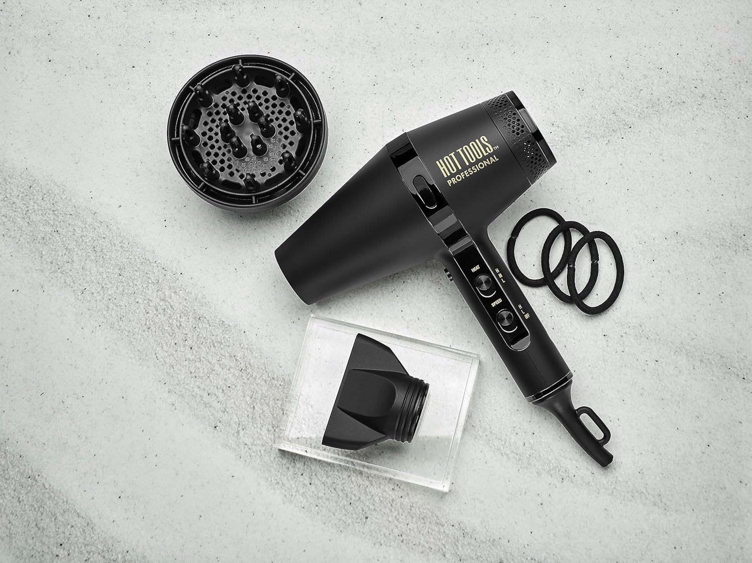 HOT TOOLS Pro Artist Black Gold Infrared Ionic Hair Dryer 1875W for Fast Styling - Image 2
