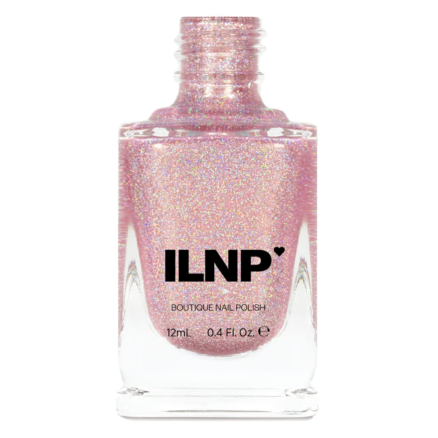 ILNP Ballet Slipper - Holographic Soft Pink Nail Polish