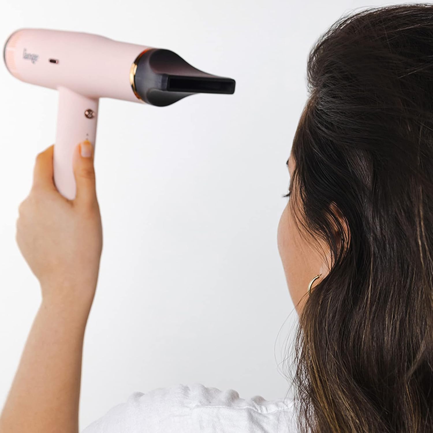 L'ANGE HAIR Le Styliste Luxury Hair Dryer | Quiet Brushless Blow Dryer with Diffuser | 1875 Watts for 4X Faster Drying | Hairdryer with 3 Heat & Speed Settings | Best Hair Dryers for Blowouts - Image 6