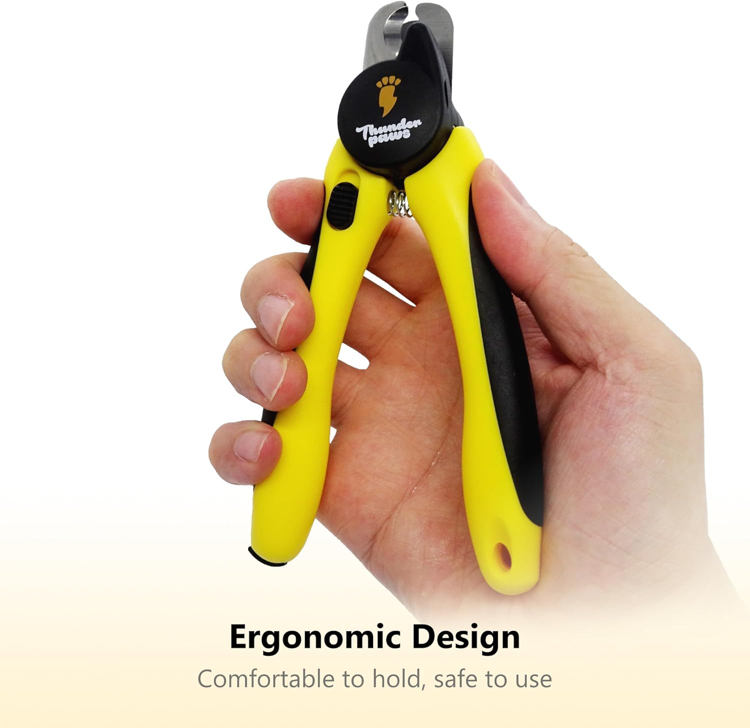 LED Dog Nail Clippers with Light, Safety Lock, Guard & File for Pets - Image 2