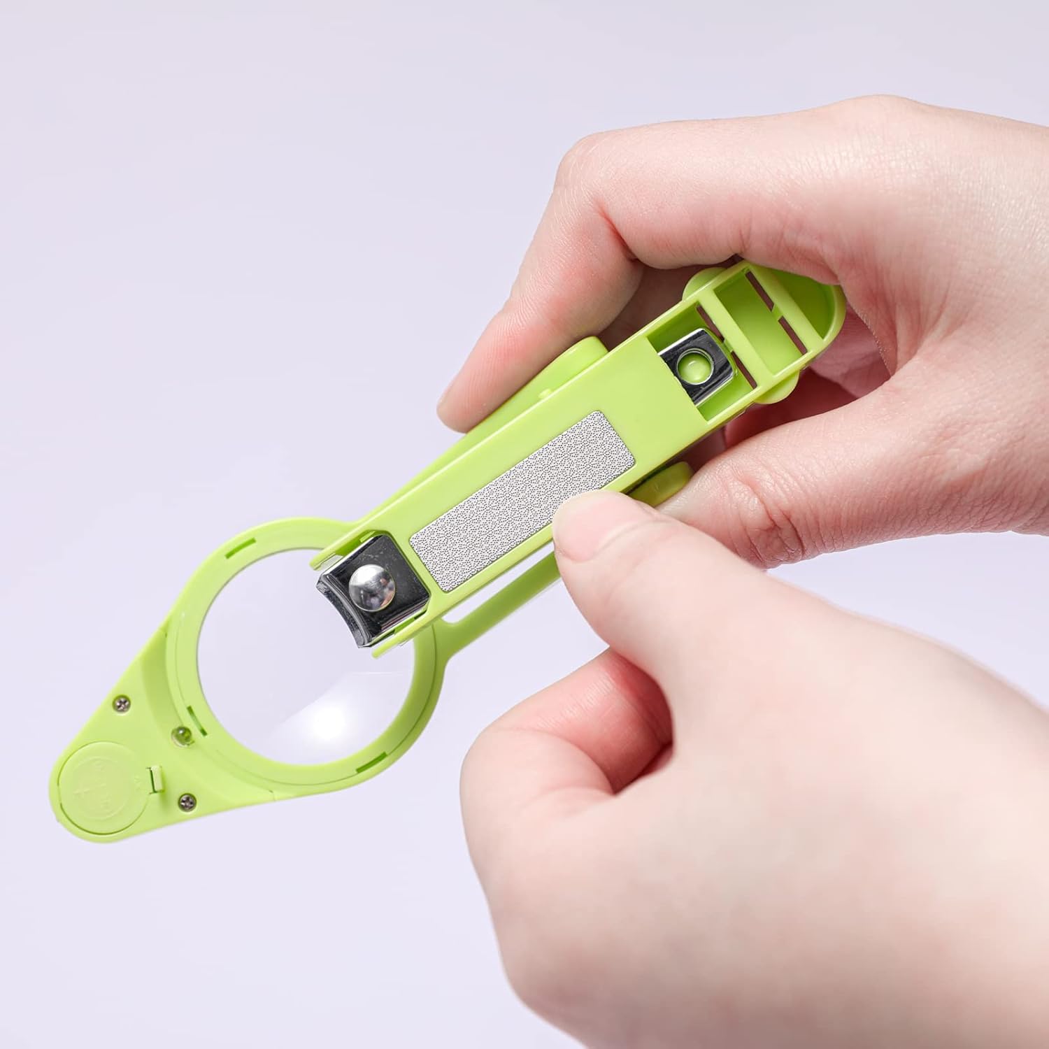 LED Nail Clippers with Magnifier for Seniors, Pets, and Babies - Eye Strain Relief - Image 6
