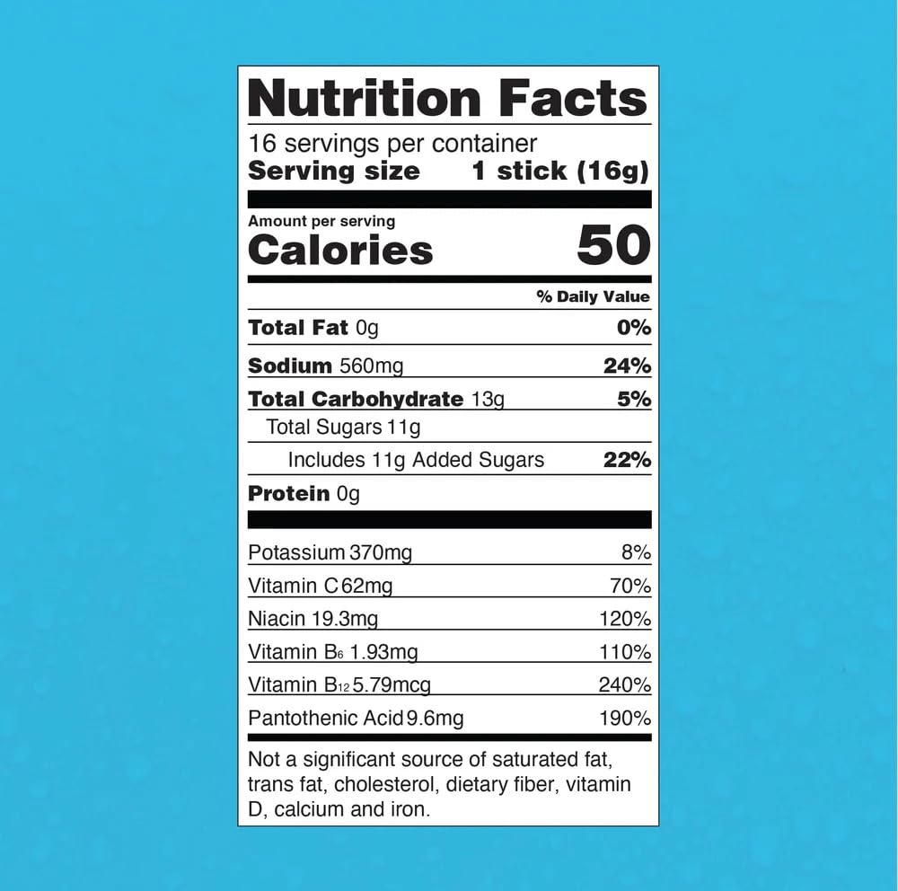 Liquid I.V.® Lemon Lime Hydration Multiplier - 16 Stick Pack, Non-GMO - Image 6