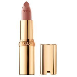 L'Oreal Paris Colour Riche Satin Lipstick, Argan Oil, Vitamin E, Fairest Nude
