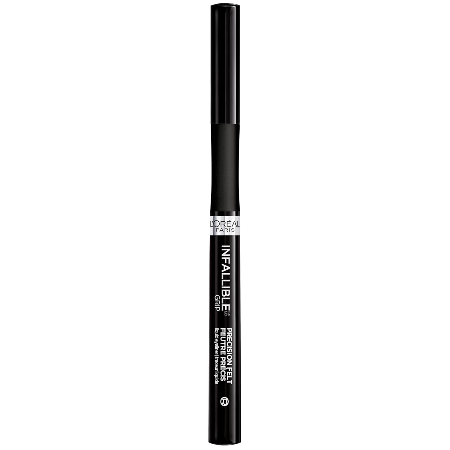 L’Oréal Paris Infallible Grip Waterproof Felt Eyeliner, Smudge Resistant, Black, 0.03 fl oz - Image 8