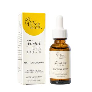 Luxe and Lavish Beauty Matrixyl 3000 Serum: Moisturizing Anti-Aging Solution for Dry Skin, Hyaluronic Acid Boost, Anti-Wrinkle Care - Personalized Hydration Support for All Skin Types
