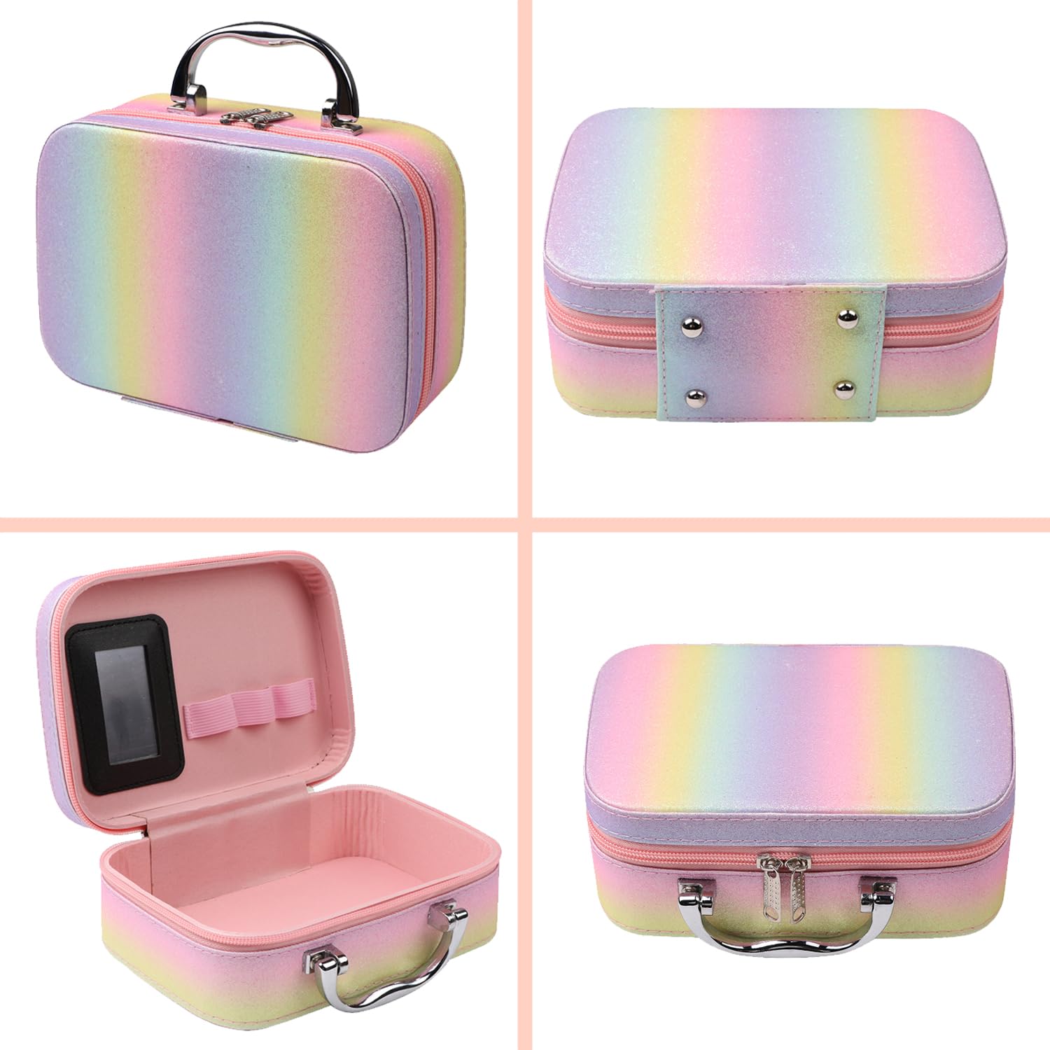 Complete Makeup Kit for Her with Vibrant Cosmetic Pouch Set - Image 3